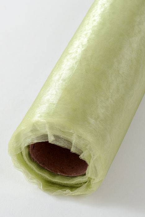 14" X 25yds Organza Spring Moss