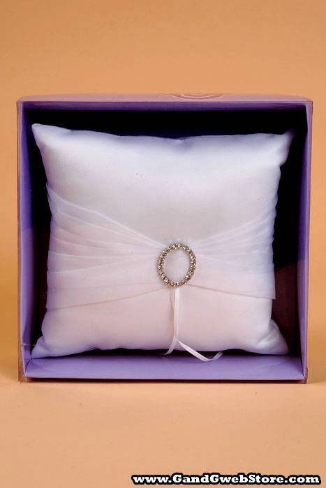 Ring Pillow W/ Romance Ring White