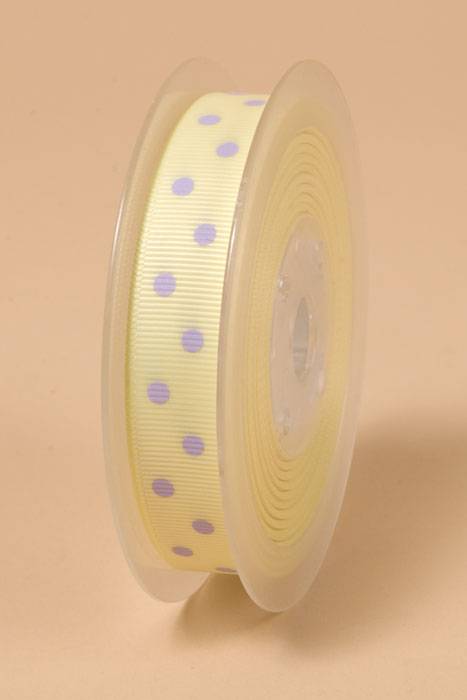 5/8" X 17yds Grosgrain Baby Maize