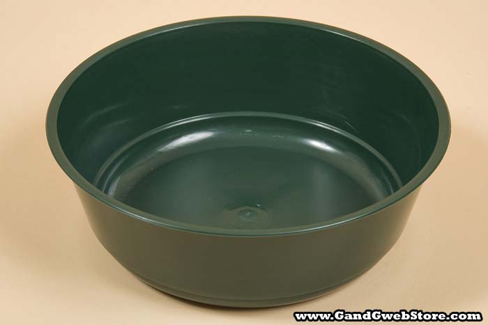 7" X 2" Bowl Green Pkg/12