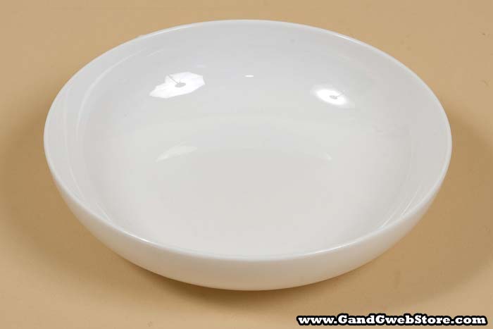 6" Dish White Pkg/12