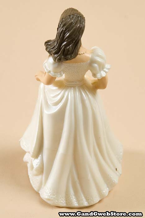 6.5" Bridesmaid White Pkg/12