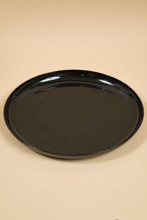 15" Dish Black