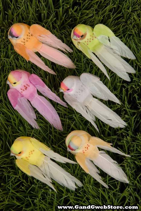 3.5" Flying Bird Assort Pkg/12