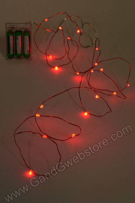 6ft 20-head Led Light Water Resistant Red