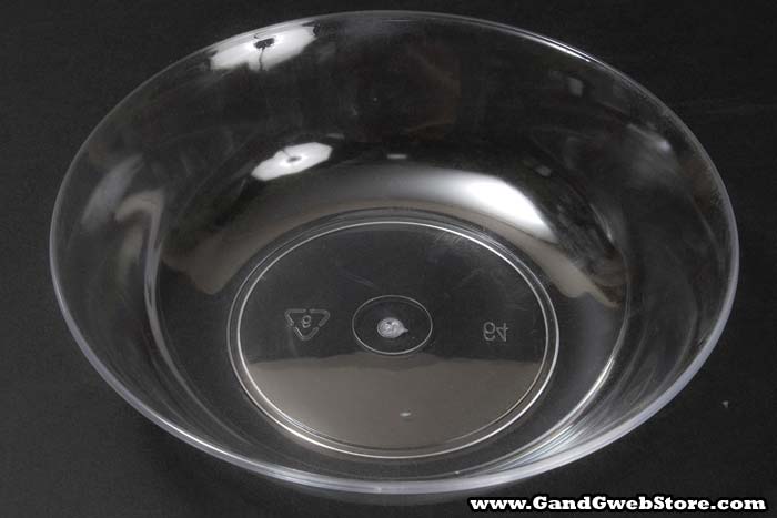 8" Pie Dish Clear Pkg/24