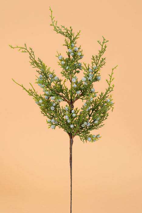 18" Juniper & Berry Spray Green Pkg/3