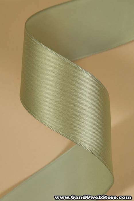1-1/2" X 25yds Wired Contessa Ribbon Spring Moss