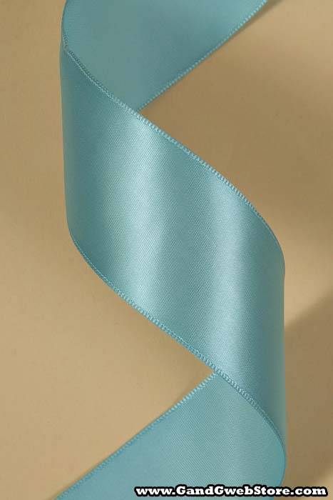 1-1/2" X 25yds Wired Contessa Ribbon Diamond Blue