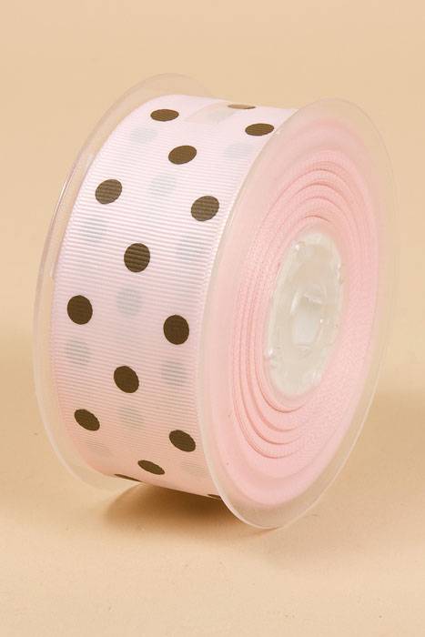 1-1/2" X 17yds Grosgrain Light Pink