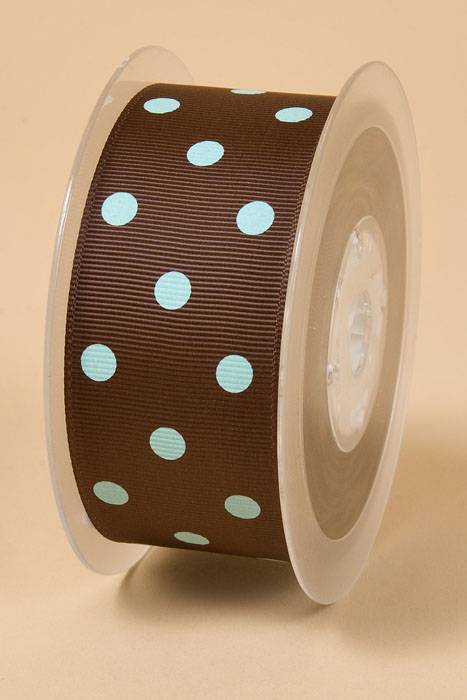 1-1/2" X 17yds Grosgrain Ribbon Brown