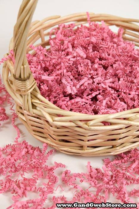 1/8" Crinkle Cut Sizzle Pack Pink Pkg/1 Lb