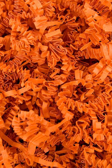 1/8" Crinkle Cut Sizzle Pack Orange Pkg/1 Lb