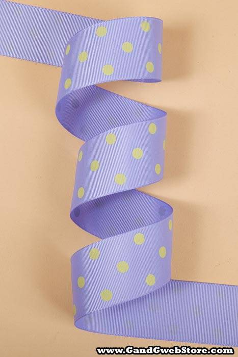 1-1/2" X 17yds Grosgrain Iris