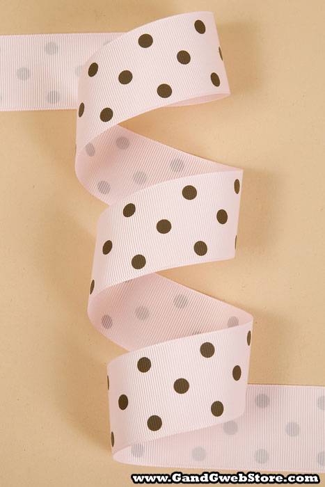 1-1/2" X 17yds Grosgrain Light Pink