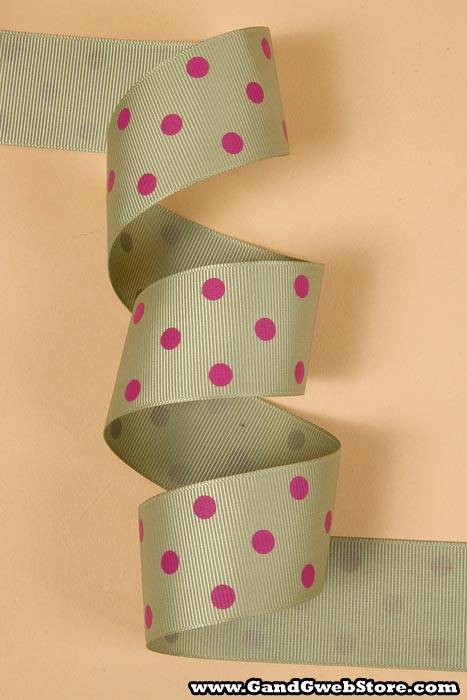 1-1/2" X 17yds Grosgrain Soft Pine
