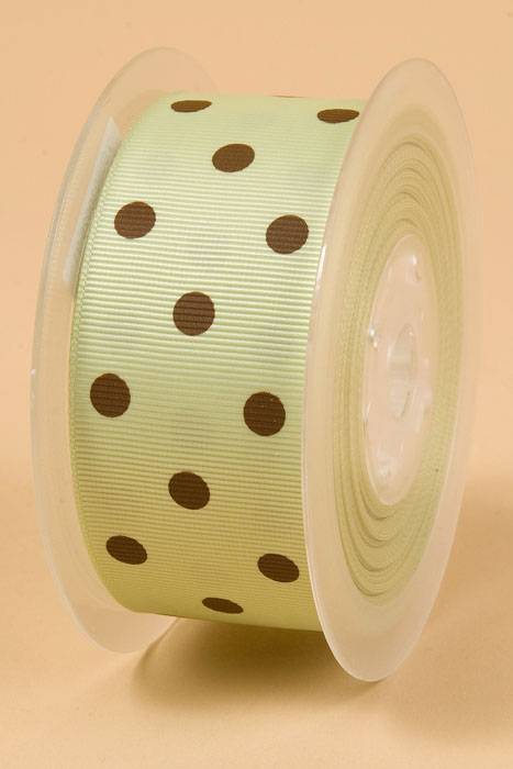 1-1/2" X 17yds Grosgrain Lime Juice