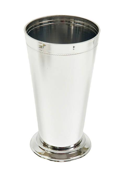 7.5" Large Mint Julep Cup Silver Pkg/6