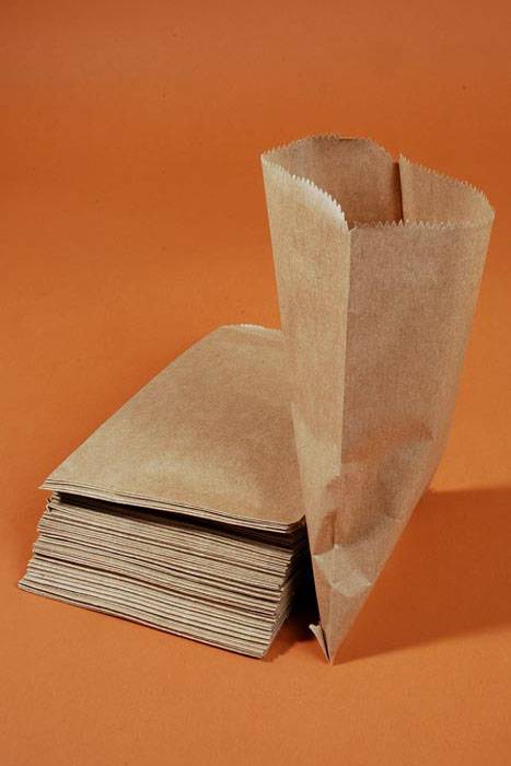 6.25" X 9.25" Merchandising Bag Natural Pkg/100