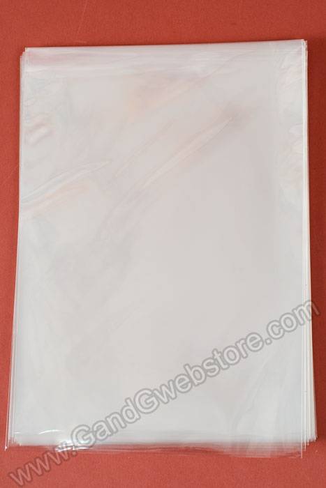 7" X 10" Cellophane Bag Clear Pkg/50