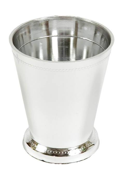 4.25" Small Mint Julep Cap Silver Pkg/12