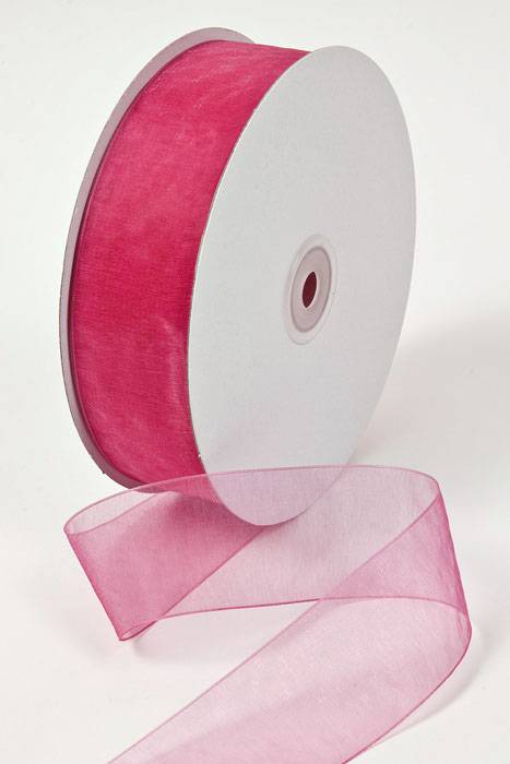 Organdy Ribbon - Hot Pink