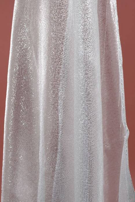 54" X 3yds Sparkly Decor Panel Silver