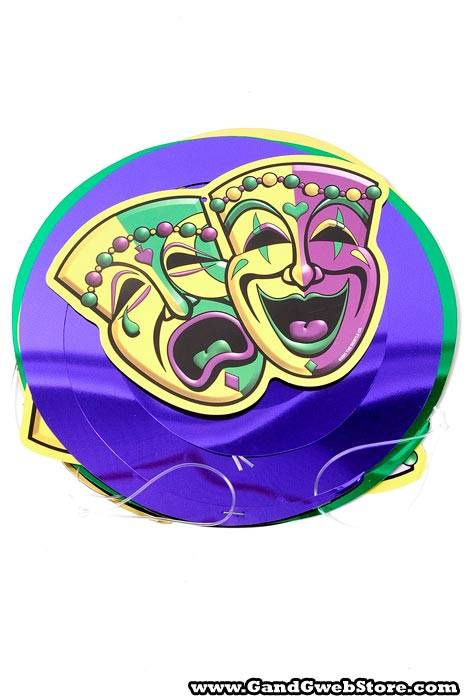 30" Mardi Gras Whirls Pkg/5