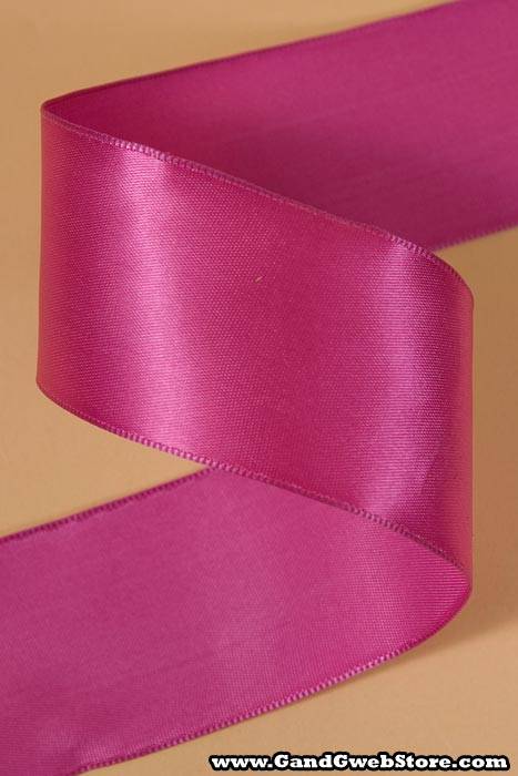 1-1/2" X 25yds Wired Contessa Ribbon Fuchsia