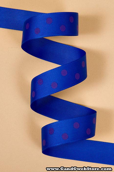 7/8" X 17yds Grosgrain Electric Blue