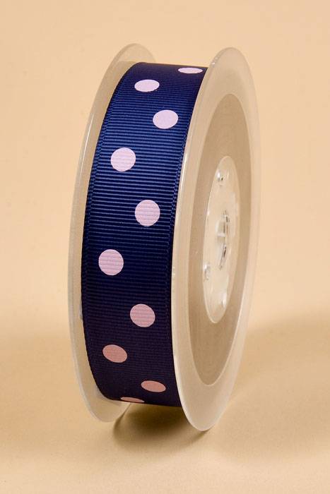 7/8" X 17yds Grosgrain Light Navy