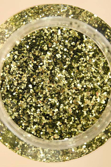 16oz X 0.035" Glitter Mint