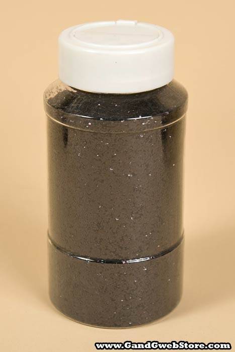 16oz X 0.035" Glitter Black