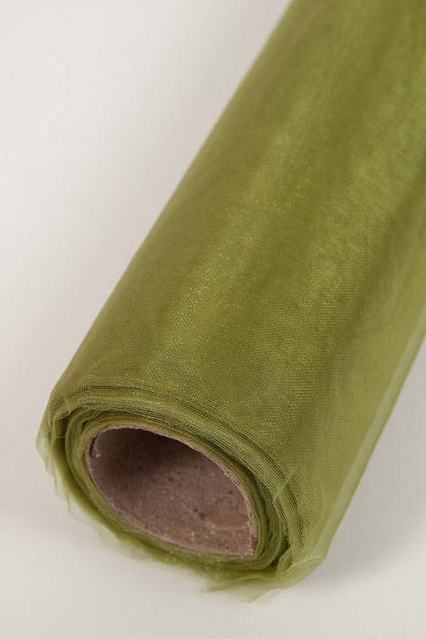 14" X 25yds Organza Moss