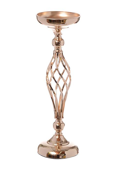 19.75" Metal Bouquet Stand Gold