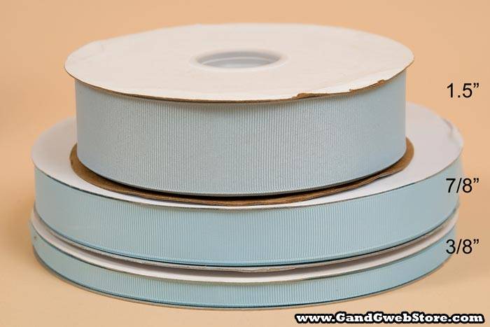 Grosgrain Ribbon Light Blue