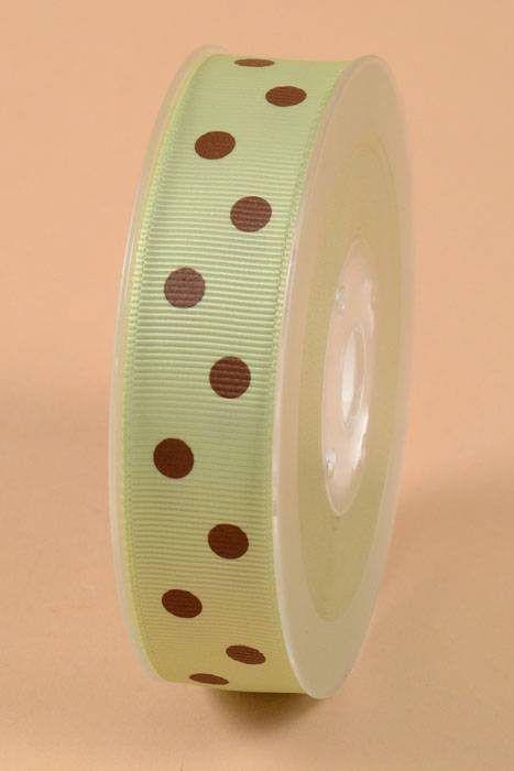 7/8" X 17yds Grosgrain Lime Juice