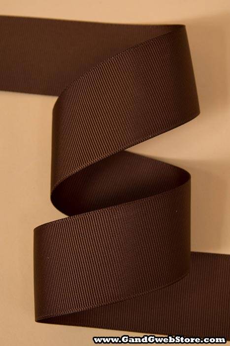 Grosgrain Ribbon Brown