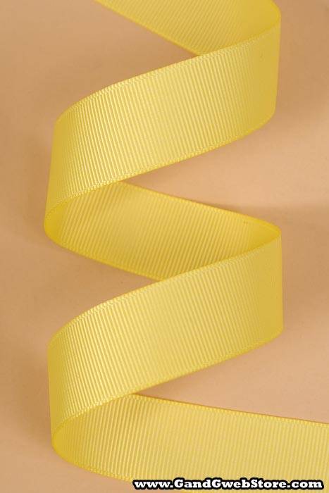 Grosgrain Ribbon Lemon