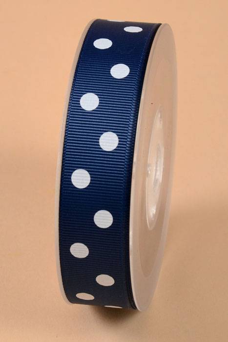 7/8" X 17yds Grosgrain Light Navy
