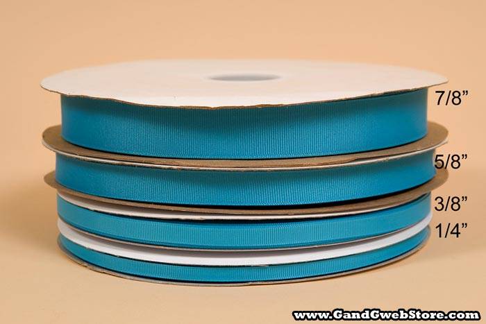 Grosgrain Ribbon Turquoise