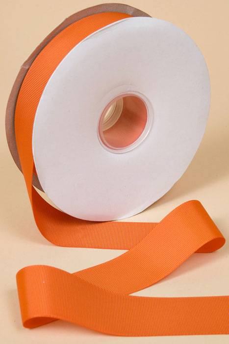 Grosgrain Ribbon Torrid Orange