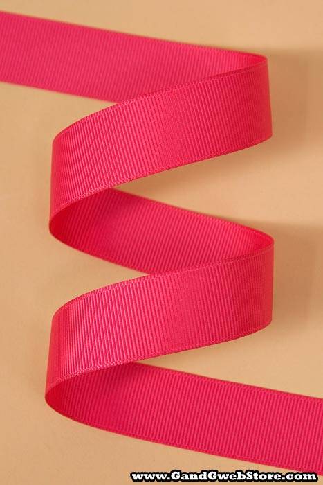 Grosgrain Ribbon Shocking Pink