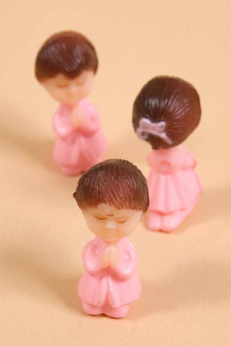 1" Mini Praying Child Girl Pkg/72