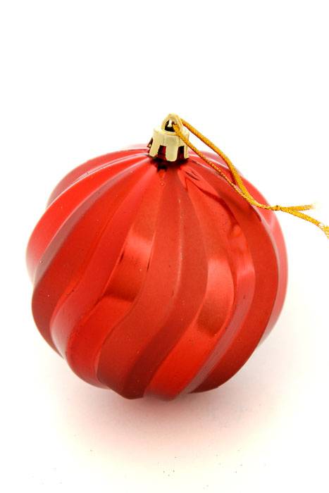 80mm Shiny/Matte Pumpkin Ball Red