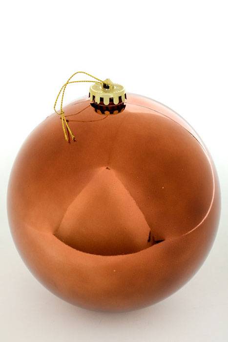 150mm Shiny Plastic Ball Chocolate