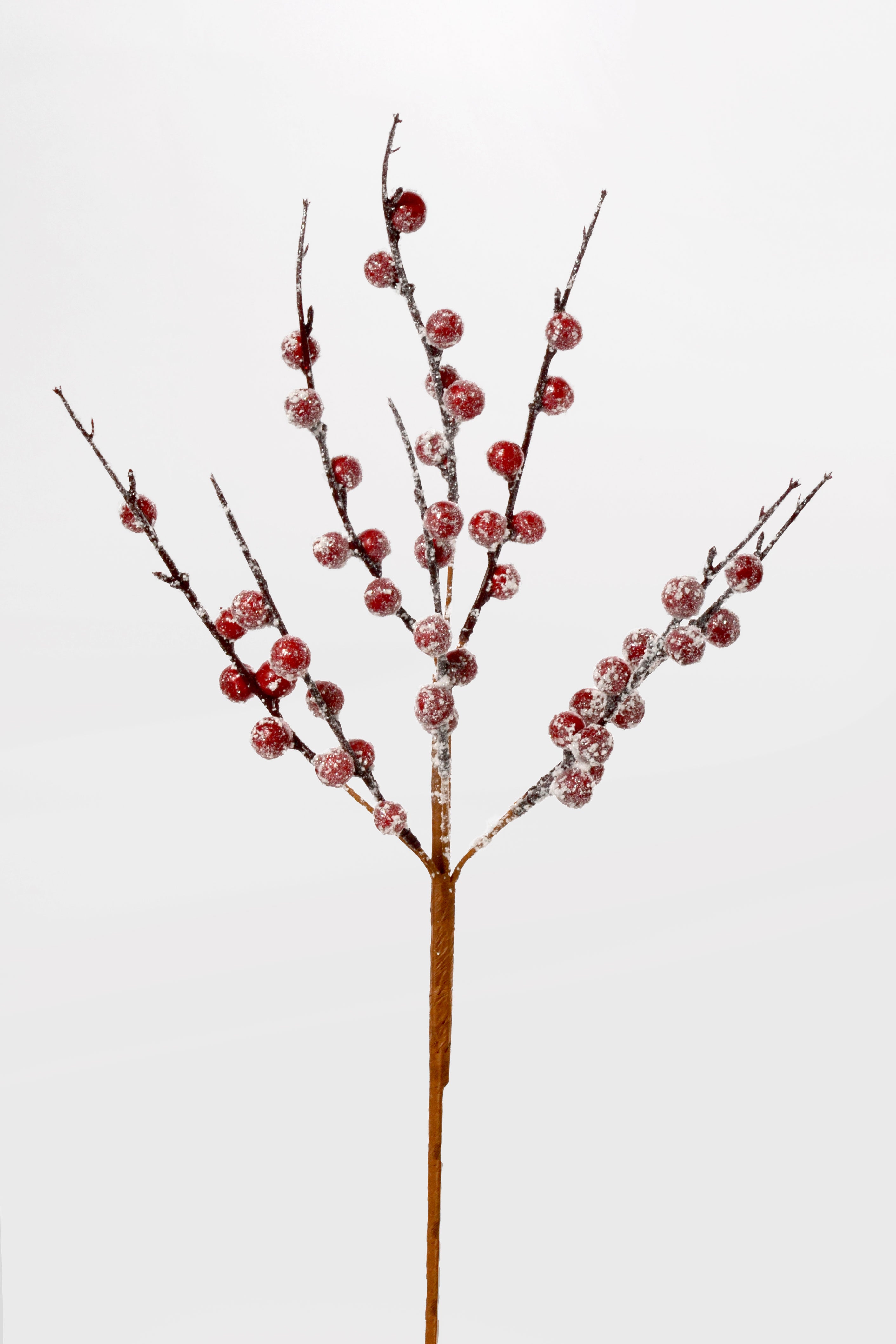 18" SNOW/GLITTER BERRY PICK