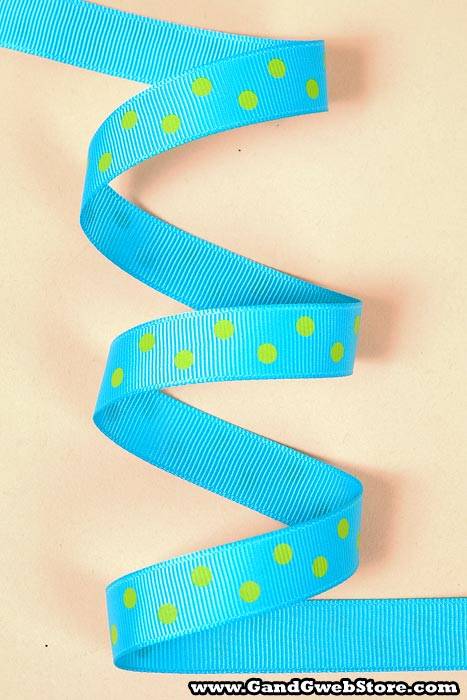 5/8" X 17yds Grosgrain Turquoise