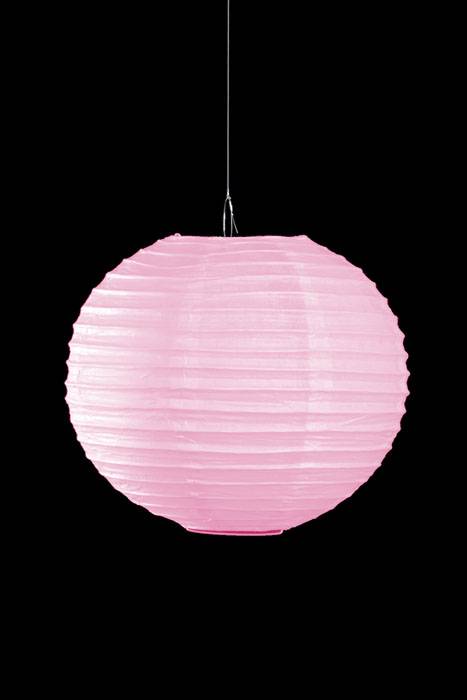 10" Round Paper Lantern Pink