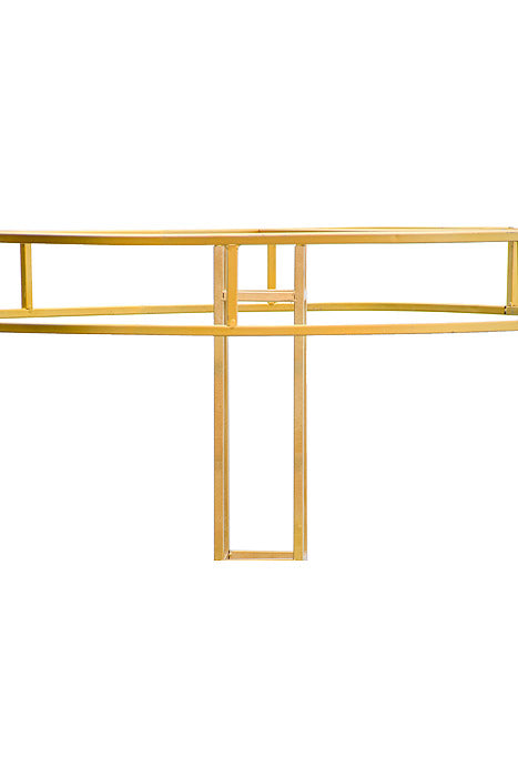 39.5" X 60" Floral Stand Gold